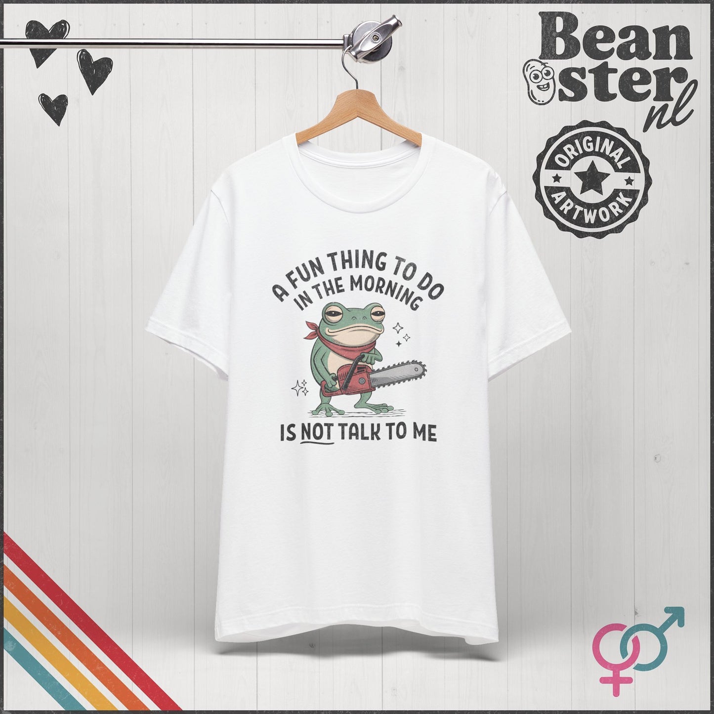 Don't Talk To Me Frog T-Shirt – Grumpy Morning Humor