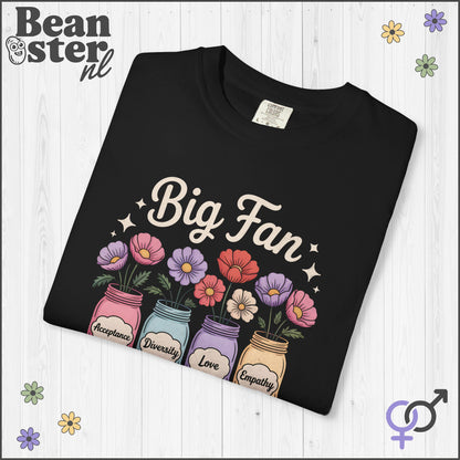 Cute Jar Graphic Tee – Human Rights Flower Slogan Shirt