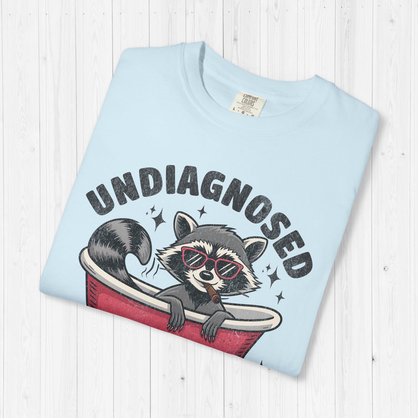 Undiagnosed but Peer Reviewed Raccoon Shirt – Funny Tee