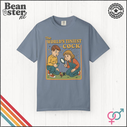 World’s Tiniest Cock Shirt - Retro Funny Adult Humor Tee