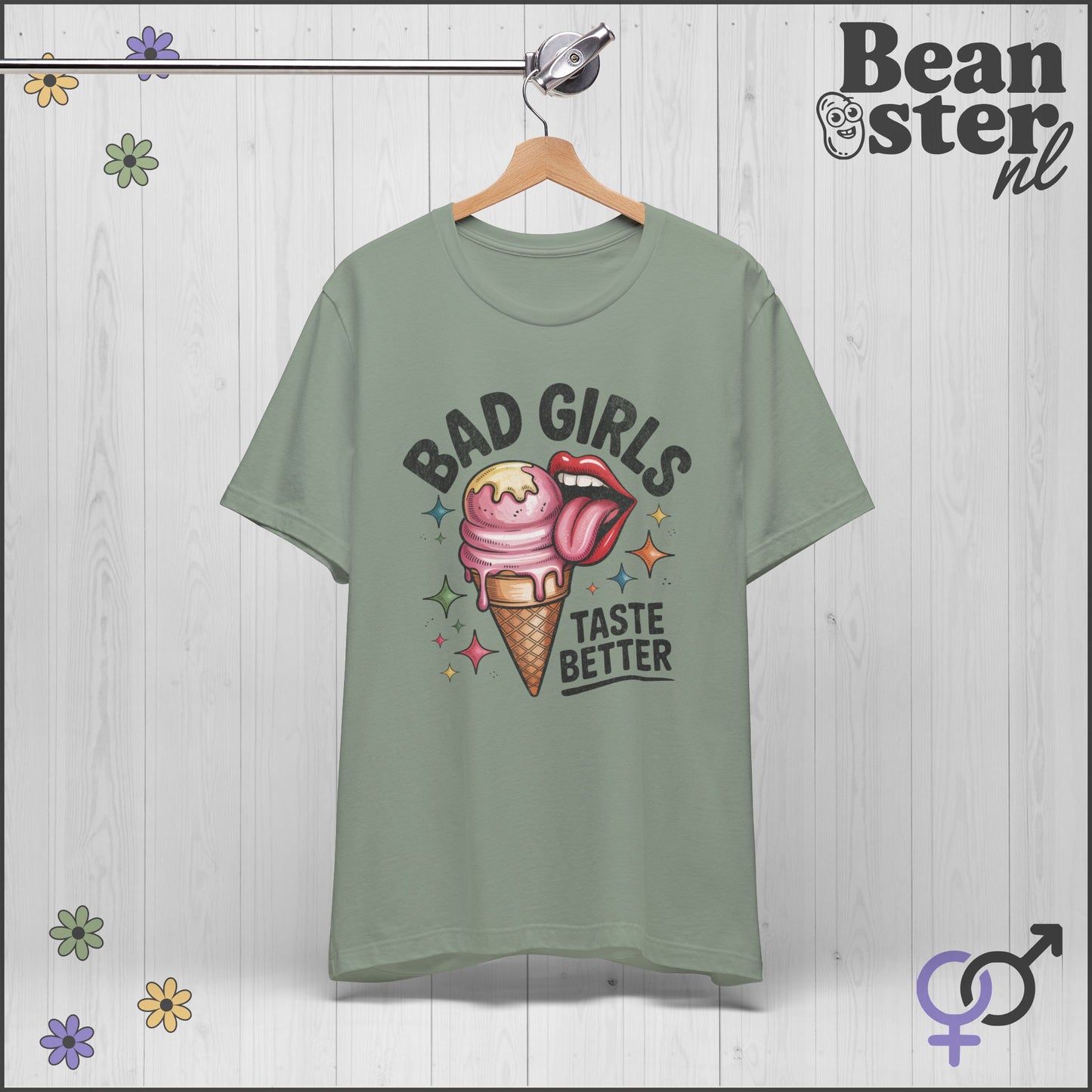 Bad Girls Taste Better Tee | Funny Retro Graphic Shirt