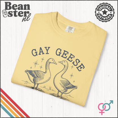 Gay Geese Funny Pride Shirt – Trendy LGBTQ Meme Tee
