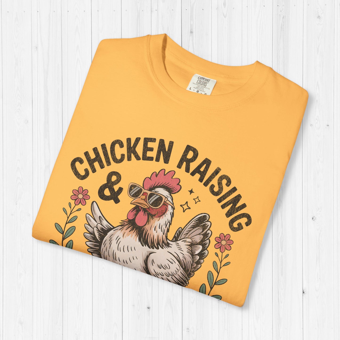 Chicken Raising Jesus Praising Funny Meme Shirt