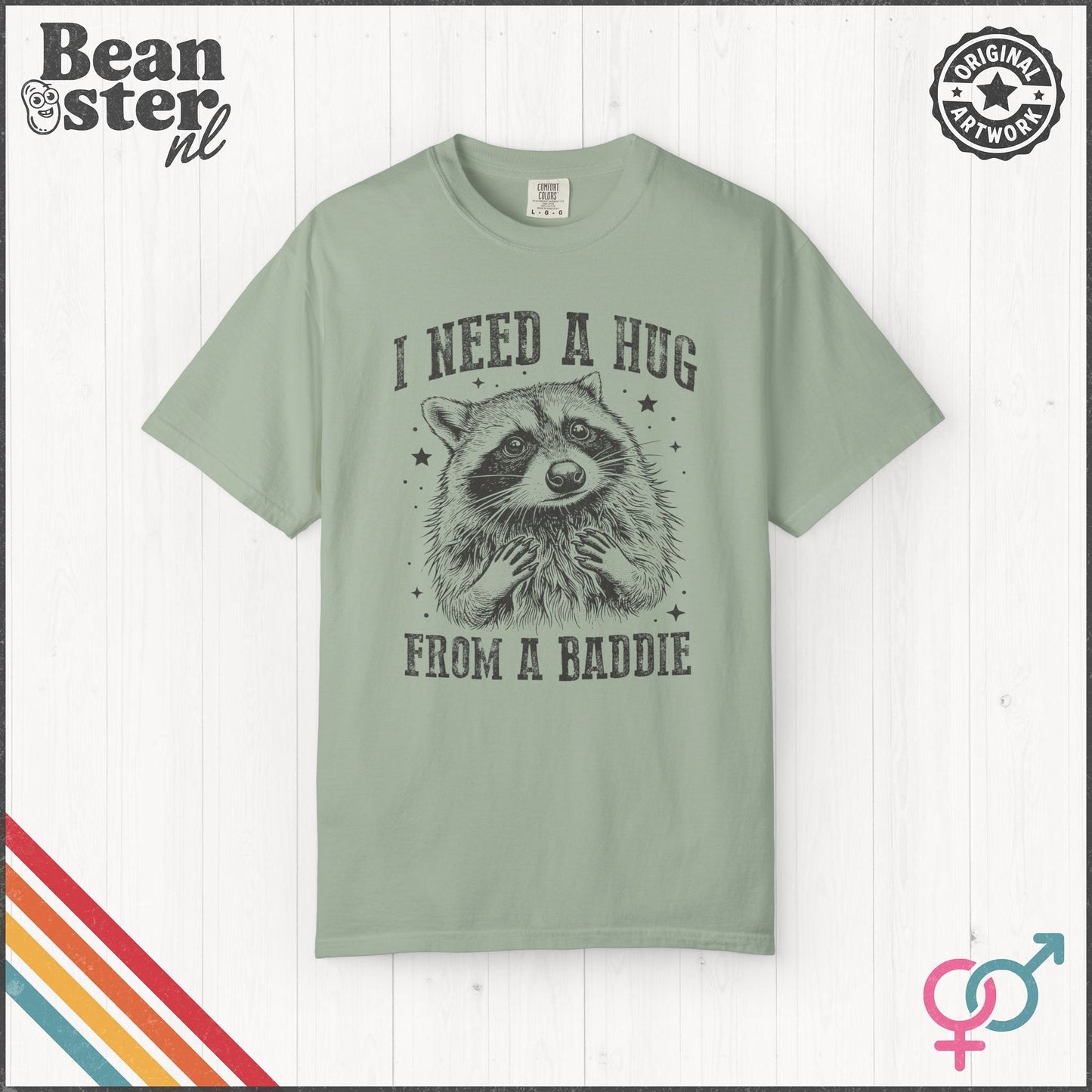 I Need A Hug From A Baddie T-Shirt  Funny Meme Unisex Tee