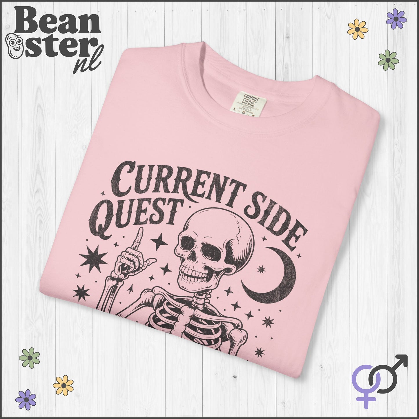 Funny ADHD Skeleton Shirt – Neurospicy, Gen Z Humor Tee