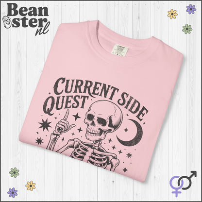 Funny ADHD Skeleton Shirt – Neurospicy, Gen Z Humor Tee