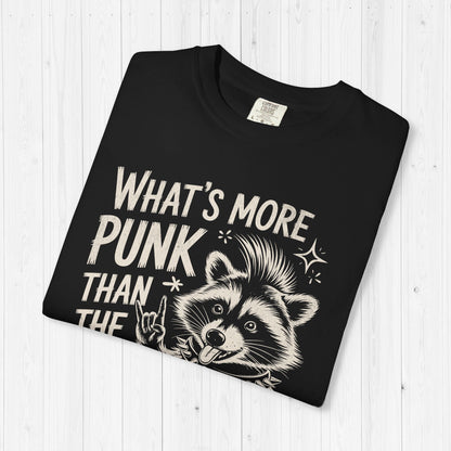 What's More Punk Than The Public Library Shirt 📚🦝