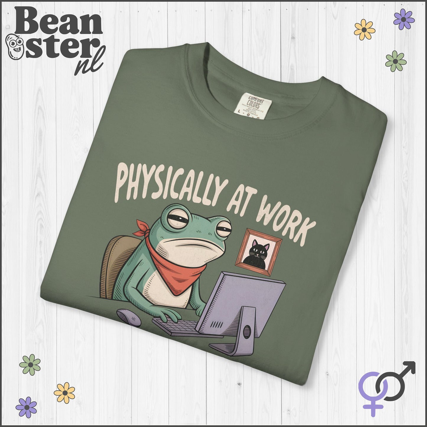 Physically At Work Mentally At Home With My Cat