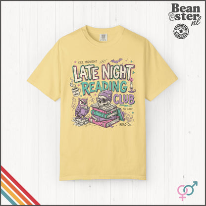 Late Night Reading Club T-Shirt | Creepy Book Lover Tee