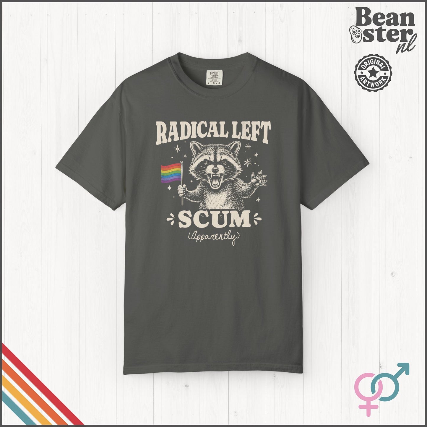 Radical Left Scum T-Shirt | Funny Political Protest Tee