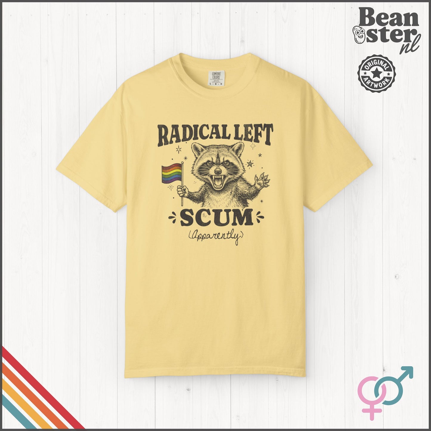 Radical Left Scum T-Shirt | Funny Political Protest Tee