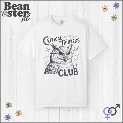 Critical Thinkers Club Tee for Sharp, Intellectual Minds