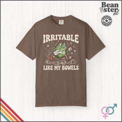 Irritable Like My Bowels | Funny IBS Humor T-Shirt