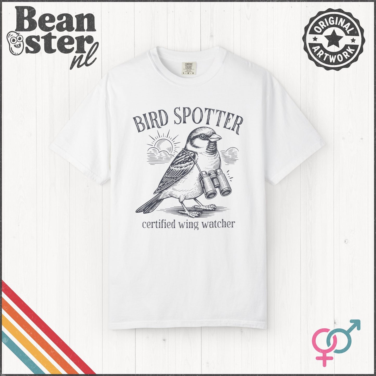Bird Spotter T-Shirt for Birdwatchers & Nature Fans