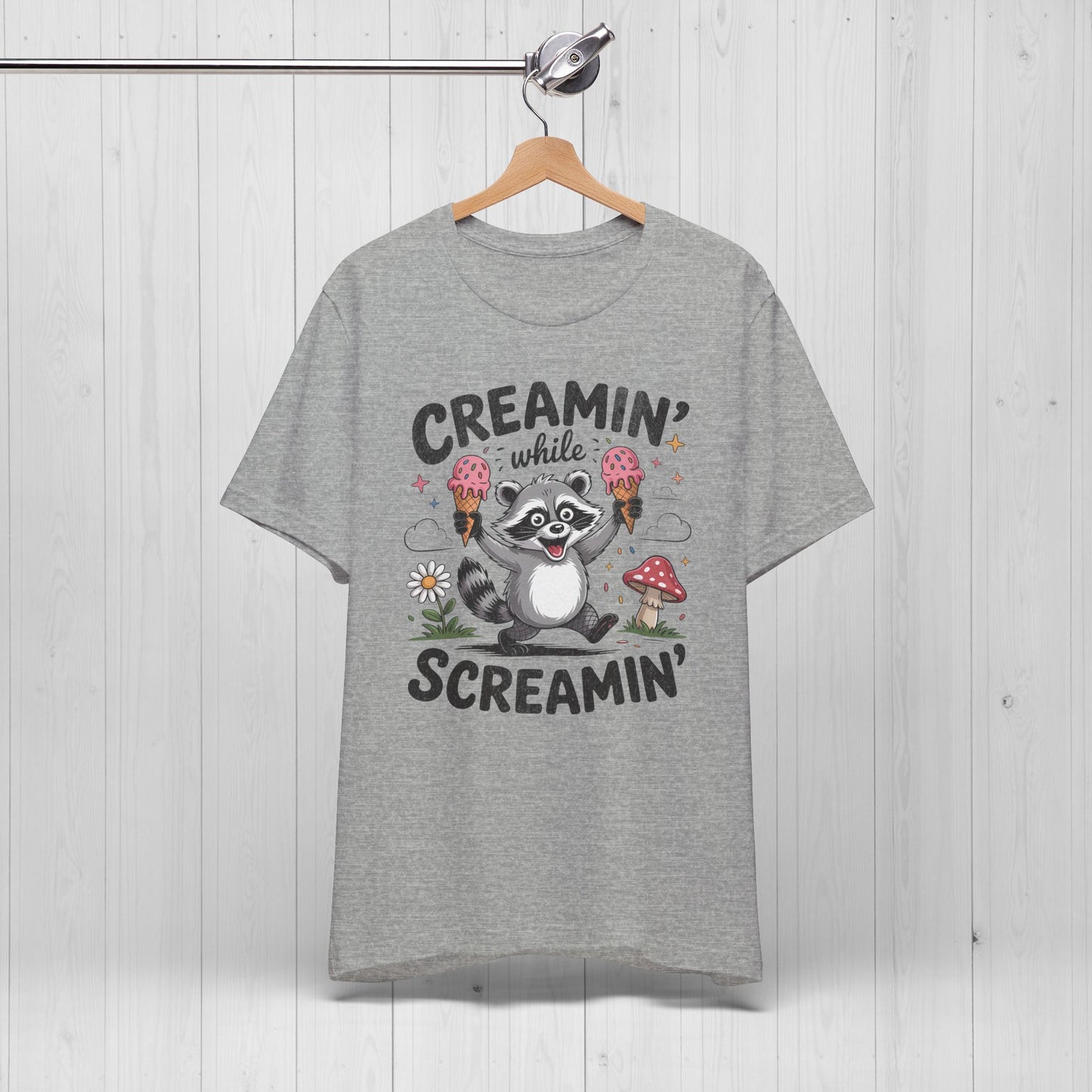 Creaming Screaming Raccoon Shirt