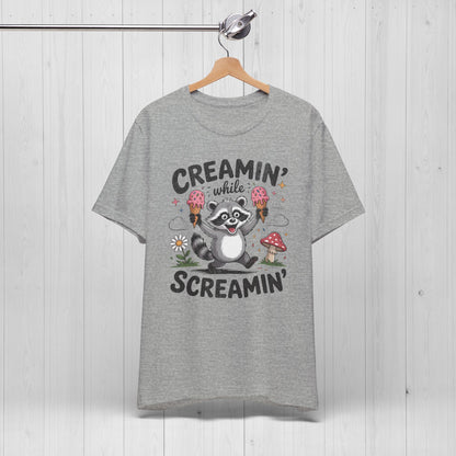 Creaming Screaming Raccoon Shirt