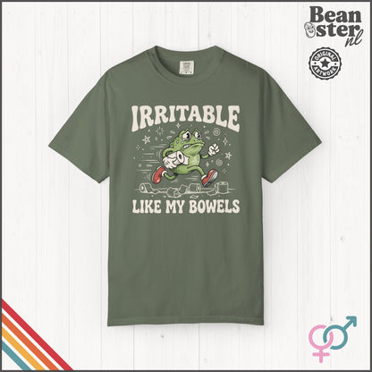 Irritable Like My Bowels | Funny IBS Humor T-Shirt