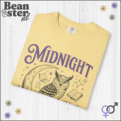 Midnight Reader Society T-Shirt – Funny Book Lover Tee