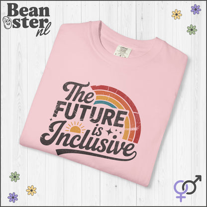 The Future Is Inclusive Retro Rainbow Shirt 🌈