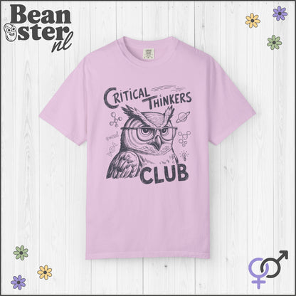 Critical Thinkers Club Tee for Sharp, Intellectual Minds