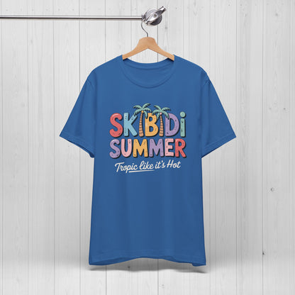 Skibidi Summer Shirt – Funny Retro Y2K Beach Vibes Tee