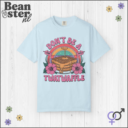 Don't Be a Twatwaffle Retro Funny Oversized Shirt