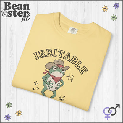 Irritable Like My Bowels Frog Shirt | Funny IBS Gift Tee