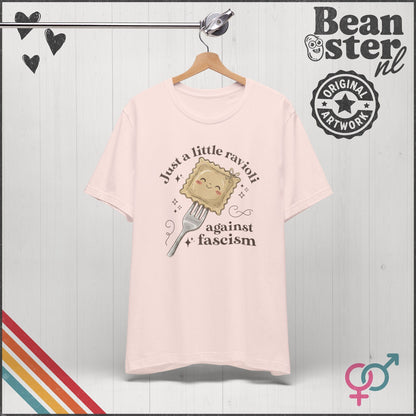 Ravioli Against Fascism Shirt – Cute Activist Tee