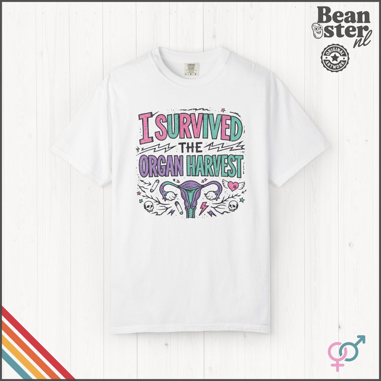 Funny Hysterectomy Shirt | I Survived the Organ Harvest Tee