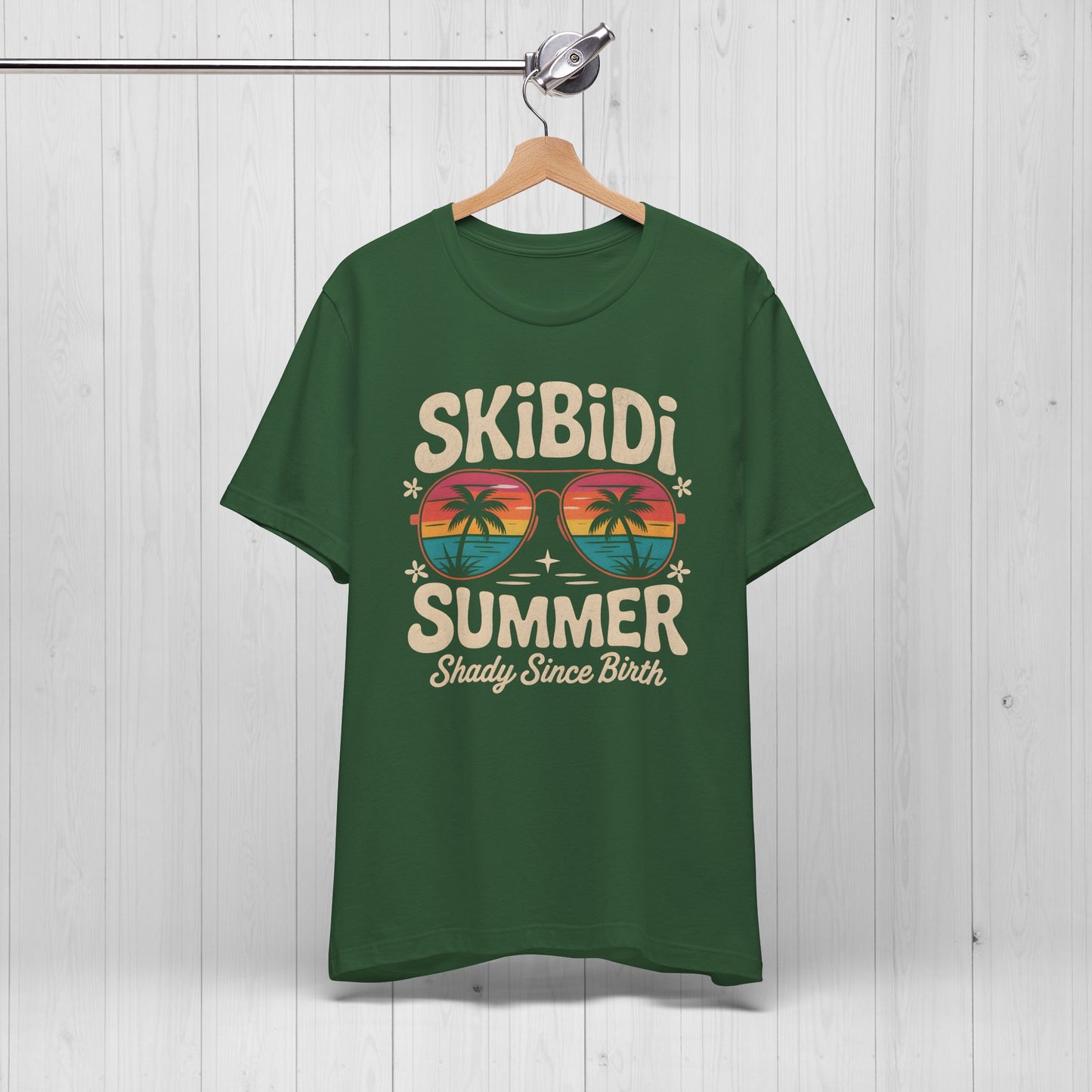 Skibidi Summer Shirt – Funny Retro Sunglasses Tee