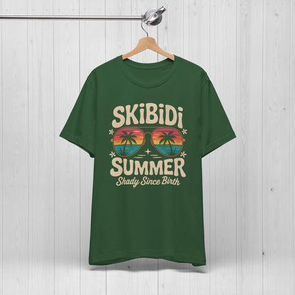 Skibidi Summer Shirt – Funny Retro Sunglasses Tee