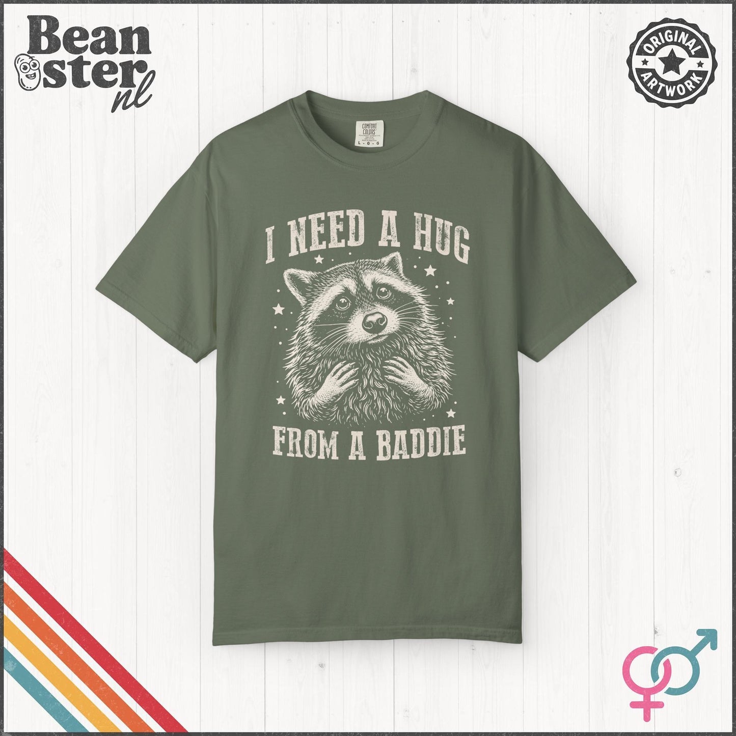 I Need A Hug From A Baddie T-Shirt  Funny Meme Unisex Tee