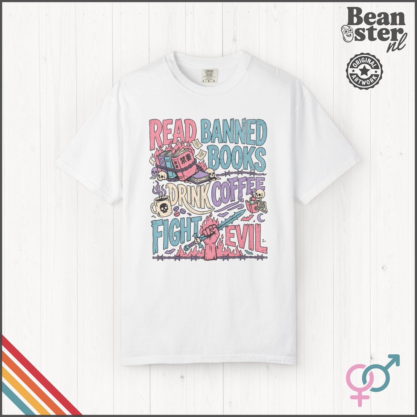 Read Banned Books Coffee Activist T-Shirt