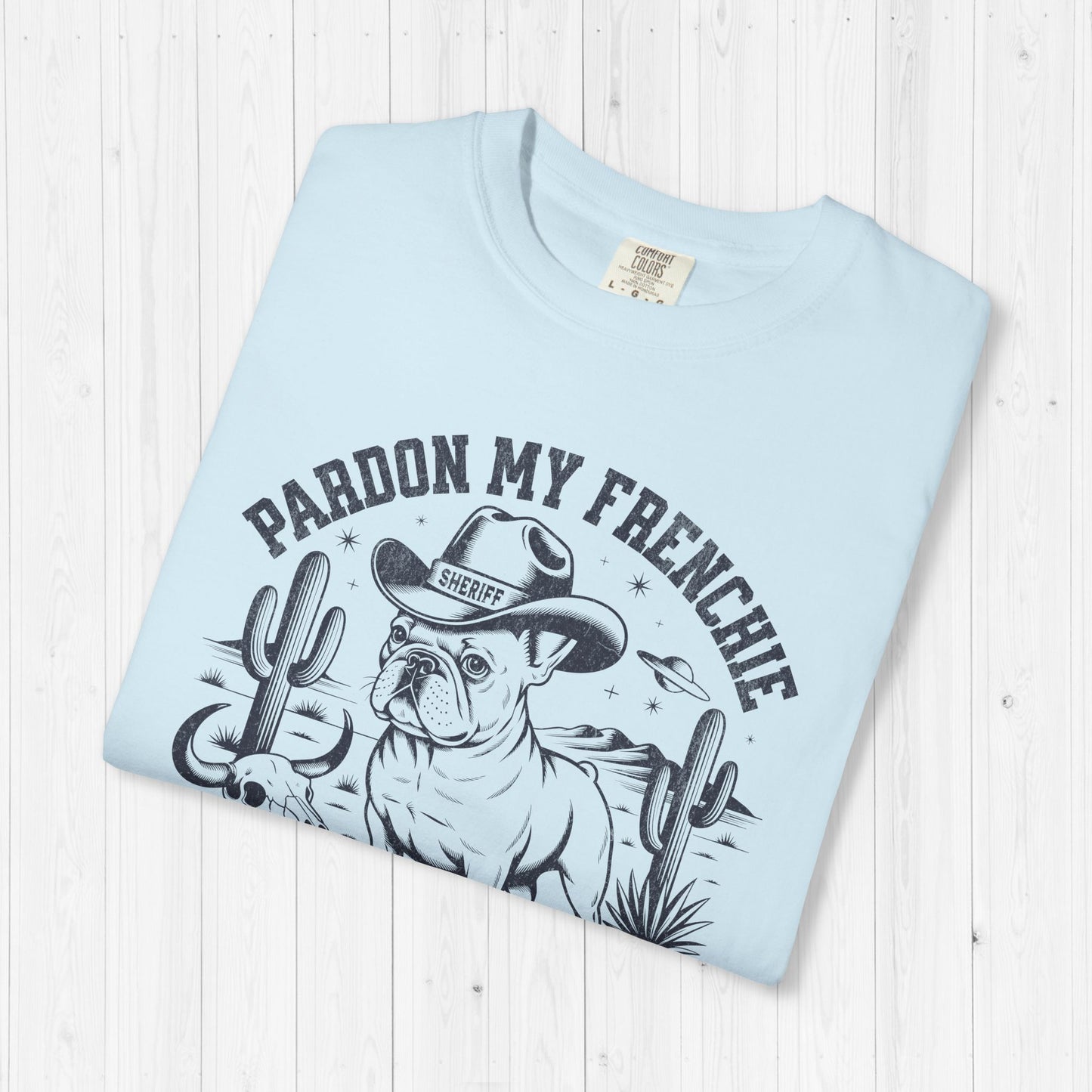Custom Western French Bulldog Shirt –  Pardon My Frenchie Tee