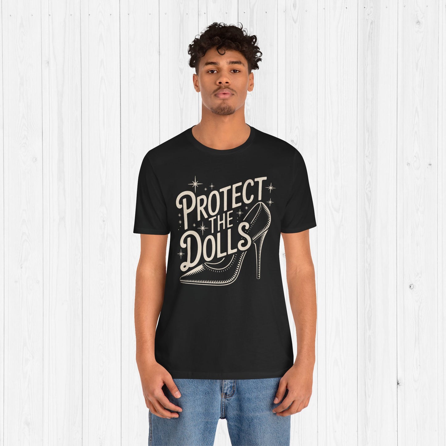 Protect The Dolls Vintage High Heel Pride T-Shirt