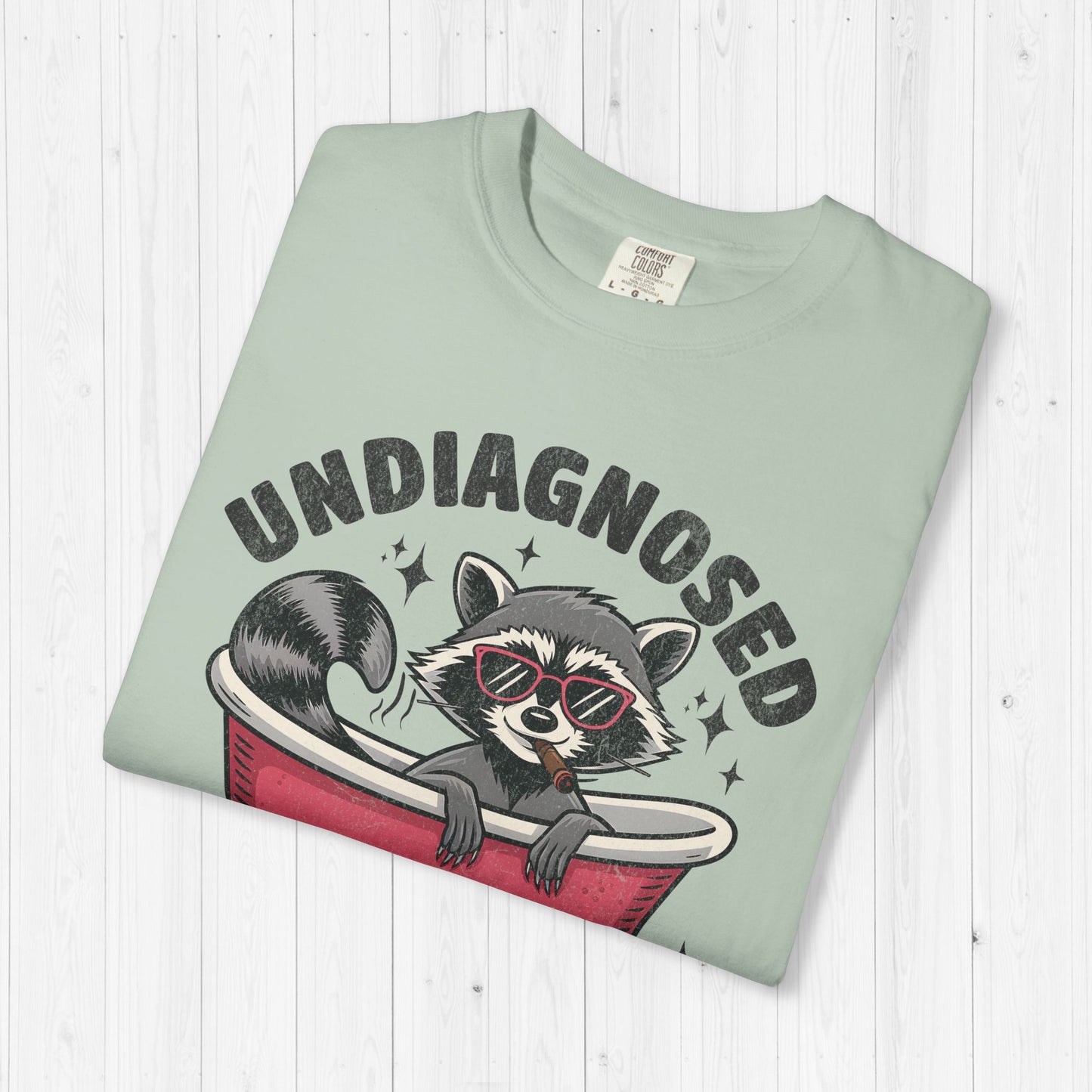 Undiagnosed but Peer Reviewed Raccoon Shirt – Funny Tee