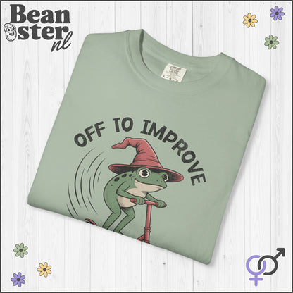 Funny Frog PTA Shirt | Off to Improve Mobility Tee
