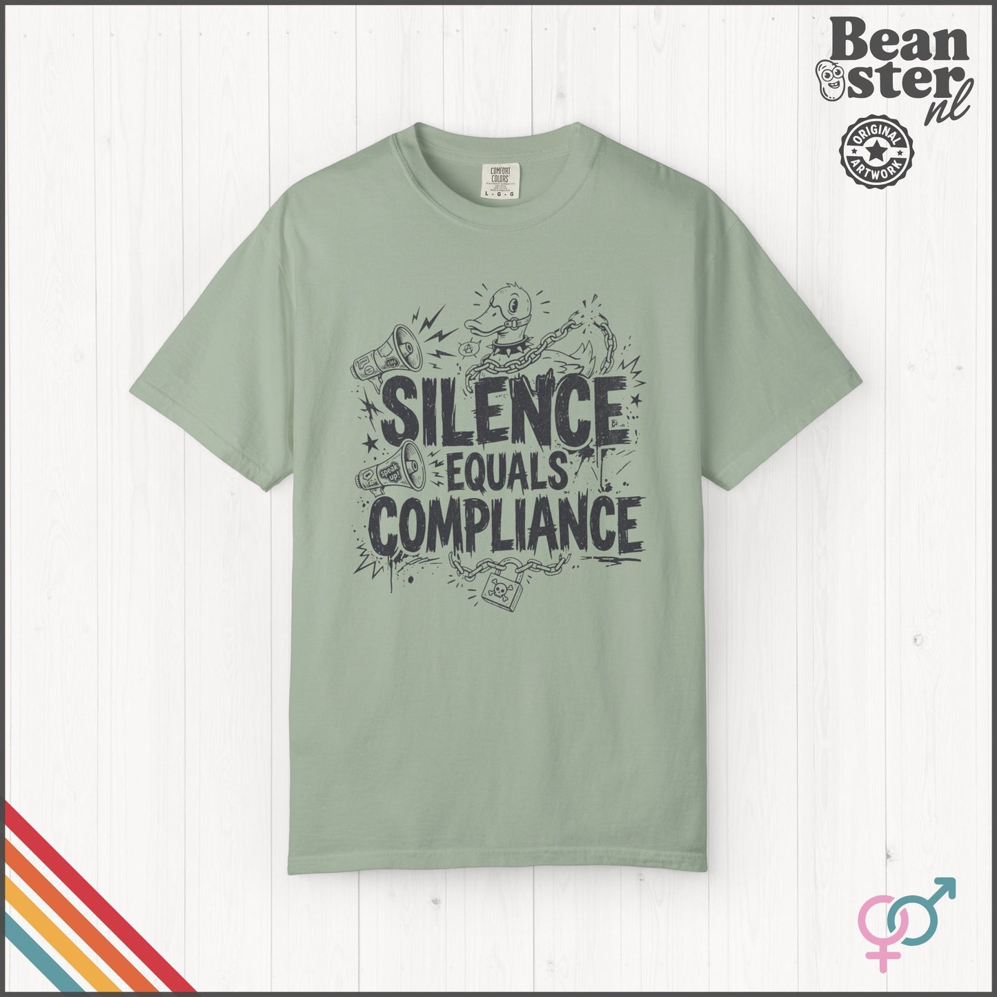 Silence Equals Compliance Protest T-Shirt