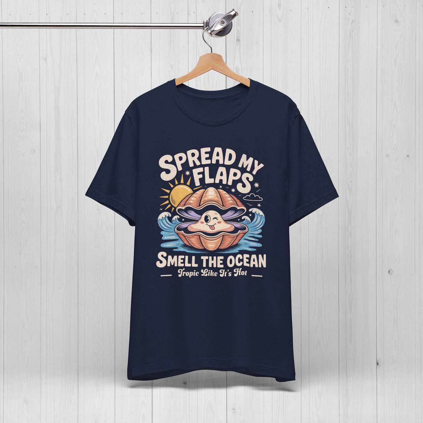 Spread My Flaps Smell The Ocean Tee Funny Summer Shirt