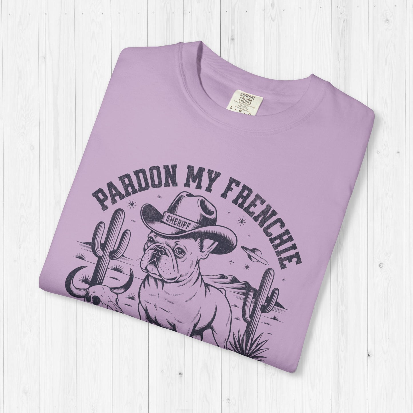 Custom Western French Bulldog Shirt –  Pardon My Frenchie Tee