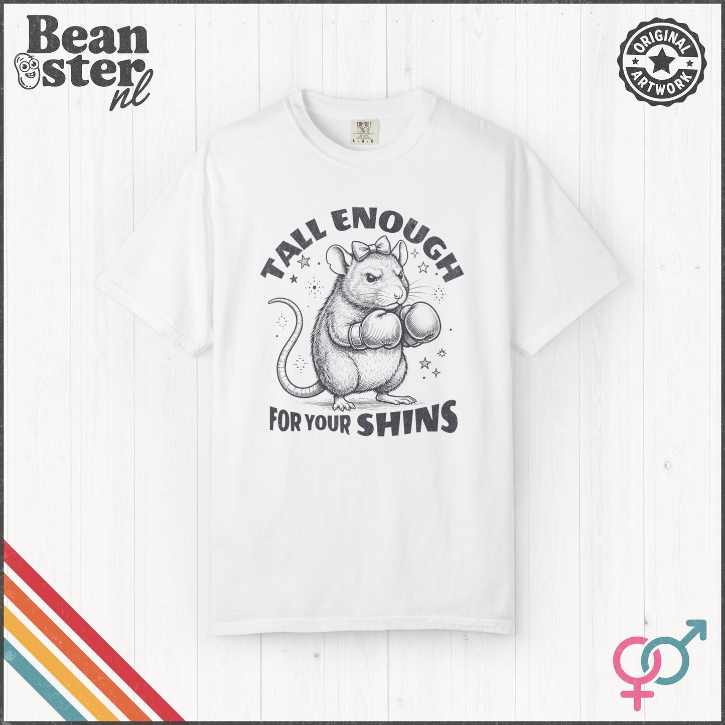 Tall Enough For Your Shins Funny Meme T-Shirt