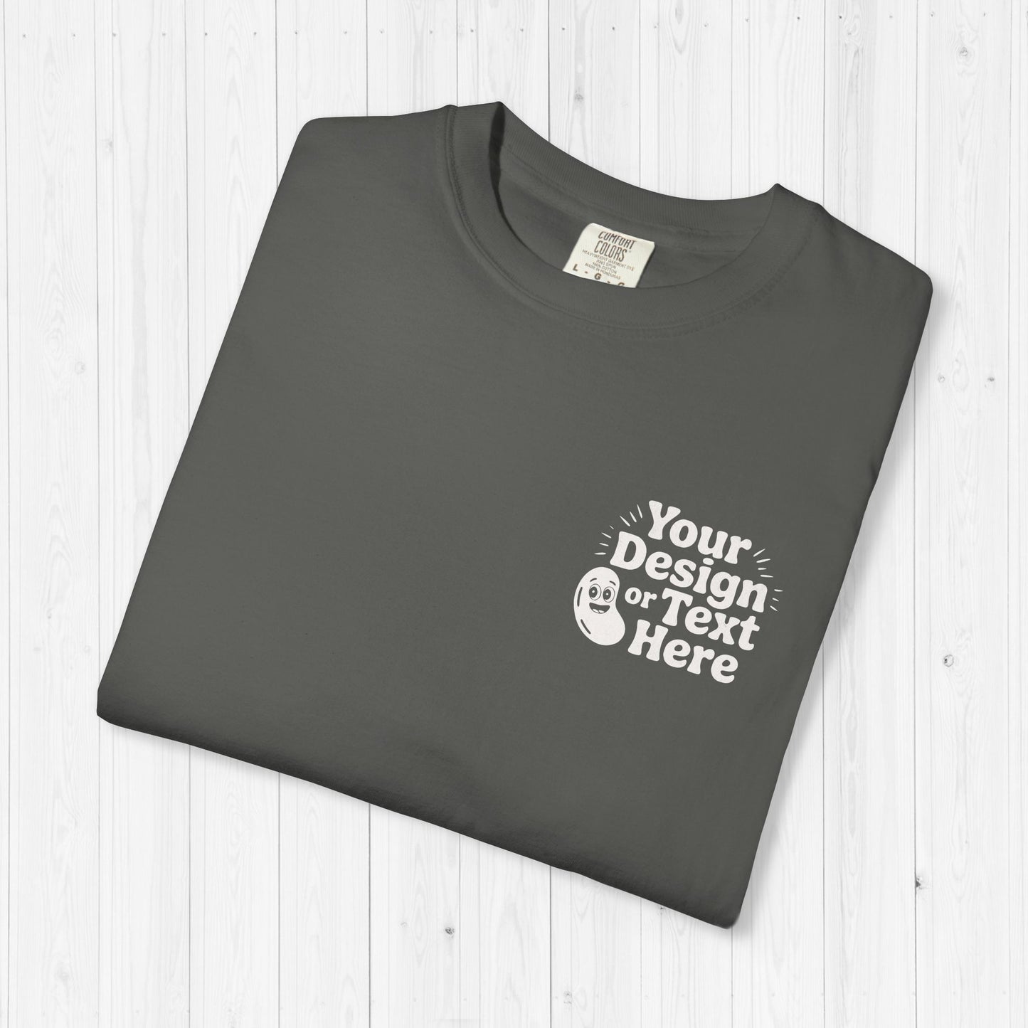 Custom Comfort Colors 1717 Shirt – Front & Back Print
