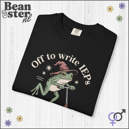 Funny Frog Scooter IEP Shirt | Special Ed Teacher Tee