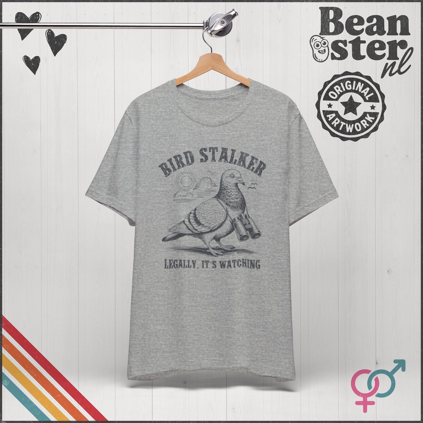 Bird Stalker T-Shirt | Funny Birdwatching Graphic Tee