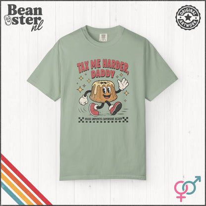 Tax Me Harder Daddy Funny Meme T-Shirt Retro Graphic Tee