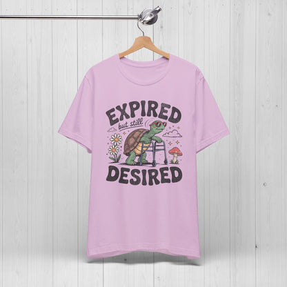 Expired but Still Desired Frog Tee – Funny Retirement Gift