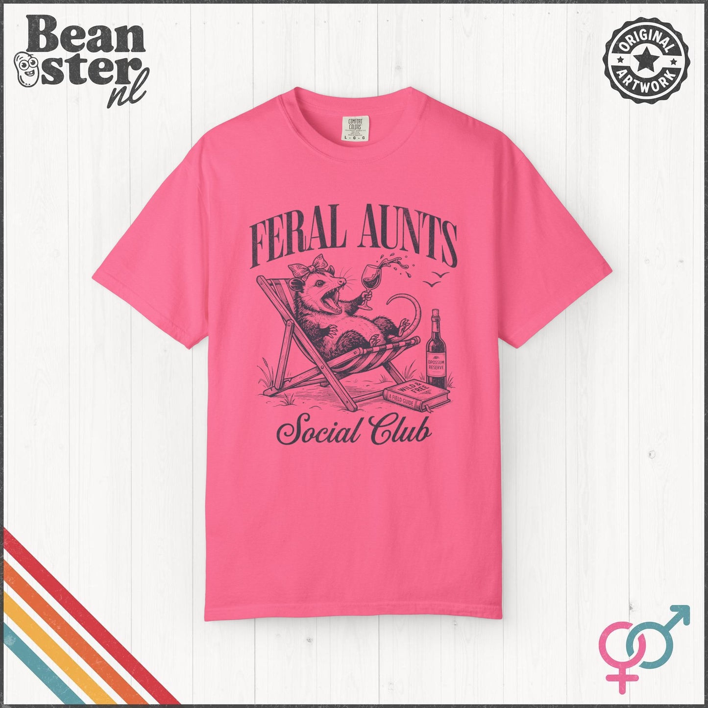 Feral Aunts Social Club T-Shirt – Funny Auntie Tee