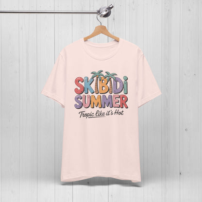 Skibidi Summer Shirt – Funny Retro Y2K Beach Vibes Tee