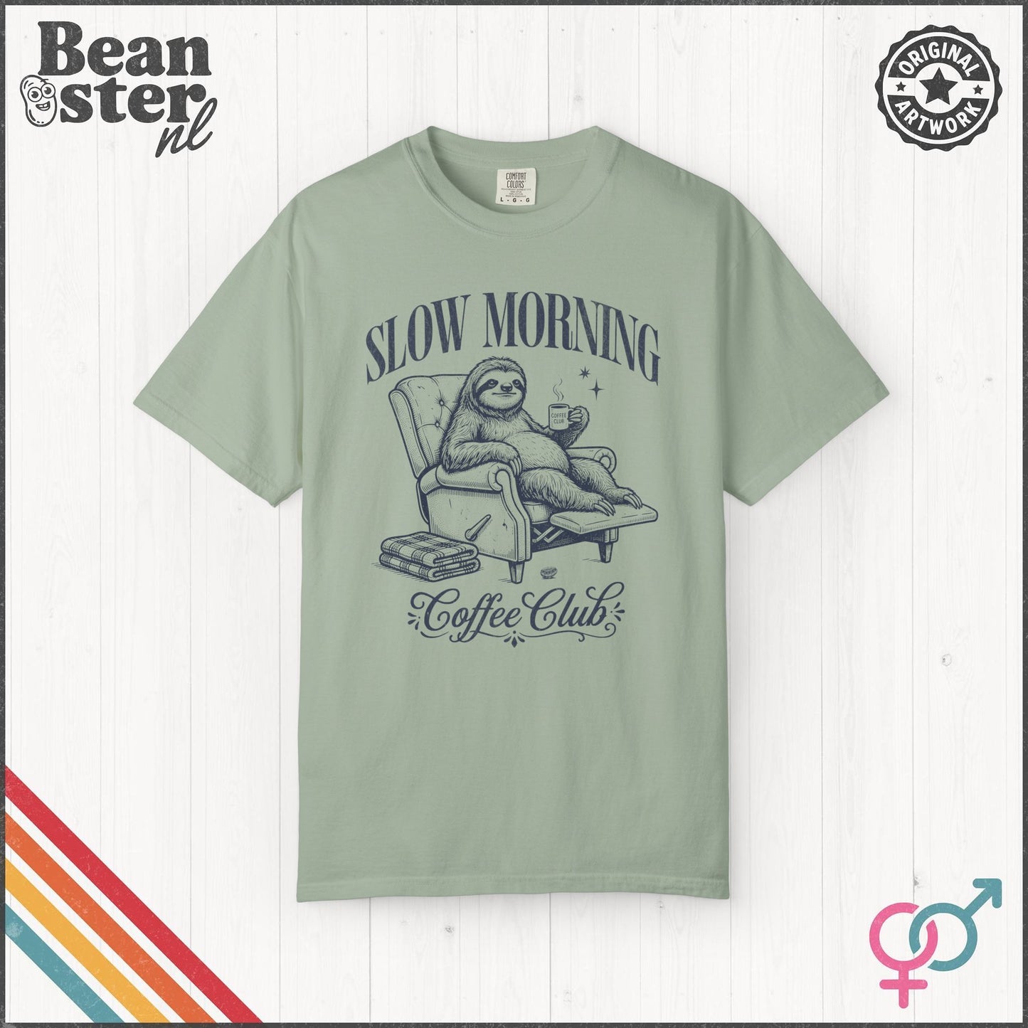 Slow Morning Coffee Club T-Shirt | Cozy Vibes Tee