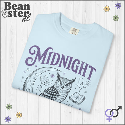 Midnight Reader Society T-Shirt – Funny Book Lover Tee